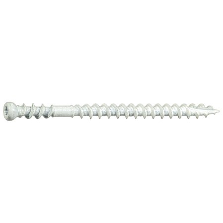 Saberdrive Deck Screw, #8 x 2-1/2 in, Steel, Trim Head, Torx Drive, 139 PK 52505